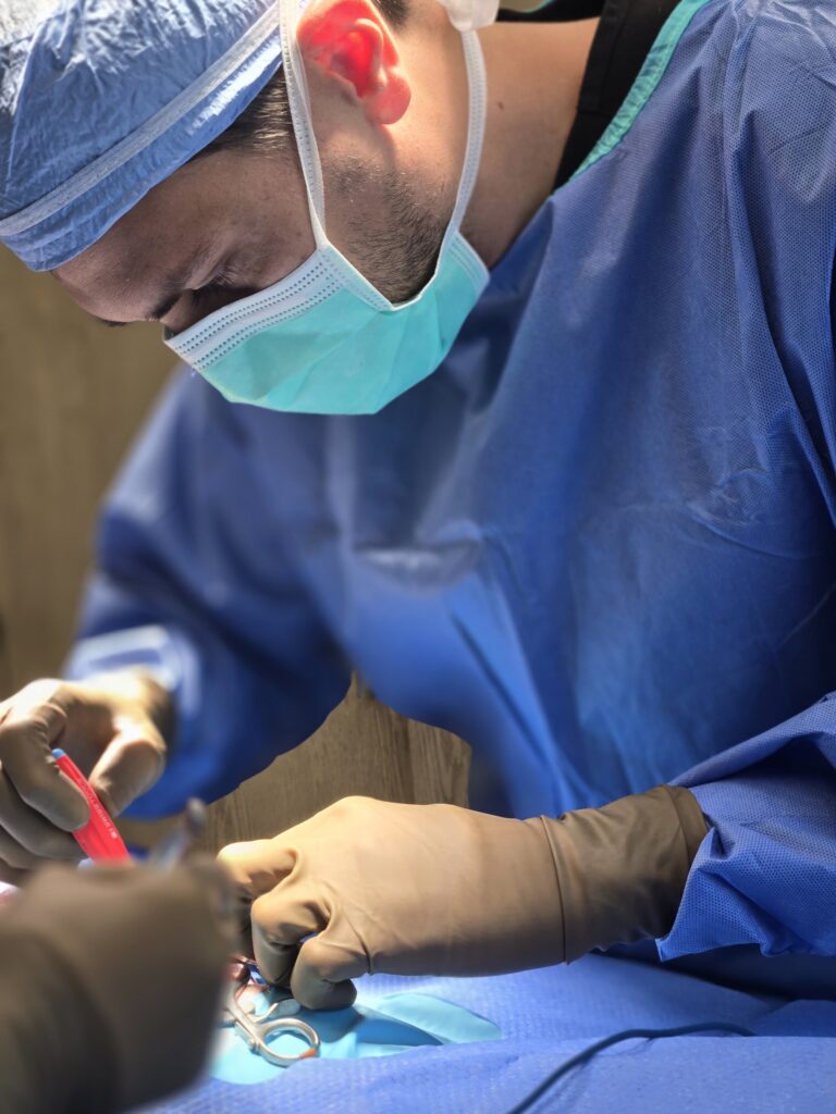 Splenic Mass and Internal Bleeding Procedure